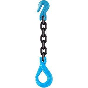 Yoke 9/32"x8' Type SSLG 1-Leg Grade 100 Chain Sling (4300 lbs WLL)