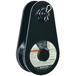 Crosby McKissick 2 Ton #404 Light Champion Snatch Block (3" Sheave, 5/16" - 3/8" Wire Rope)
