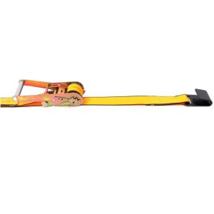 Kinedyne 2" x 30' Long Wide Handle Ratchet Strap with Flat Hooks (3335 lb WLL)