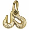 Grade 70 Double Grab Hooks on Link 5/16"