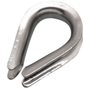 1/4" Standard Duty Thimble - Stainless Steel (316)