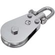 PULLPRO™ D Shackle Block for 3/4" Rope - Ball Bearing