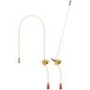 Petzl GRILLON PLUS Adjustable Positioning Lanyard 2m (6.6 ft) - Beige/Yellow