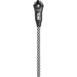 Petzl Ray Safety Rope with Sewn Eye 11mm x 100' - White/Black