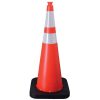 VizCon 36" Orange Enviro-Cone Traffic Cone with 4" & 6" Reflective Collars